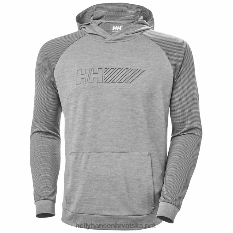 J0HV535 muška tech lite majica s kapuljačom muškarci Helly-Hansen duboki fjord
