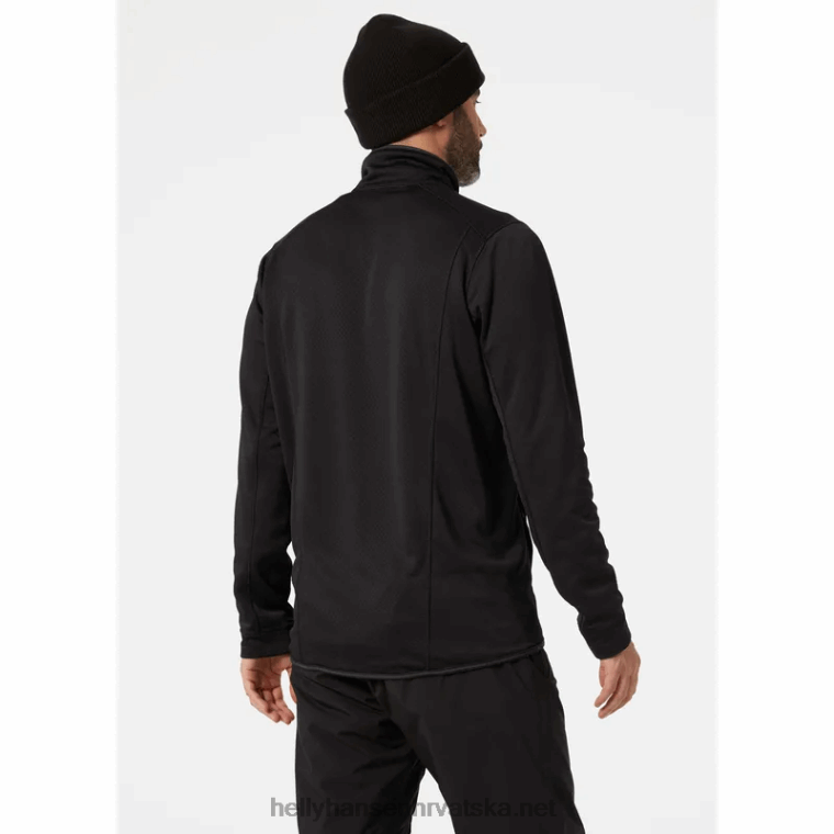 J0HV537 muški brzi srednji sloj muškarci Helly-Hansen crno