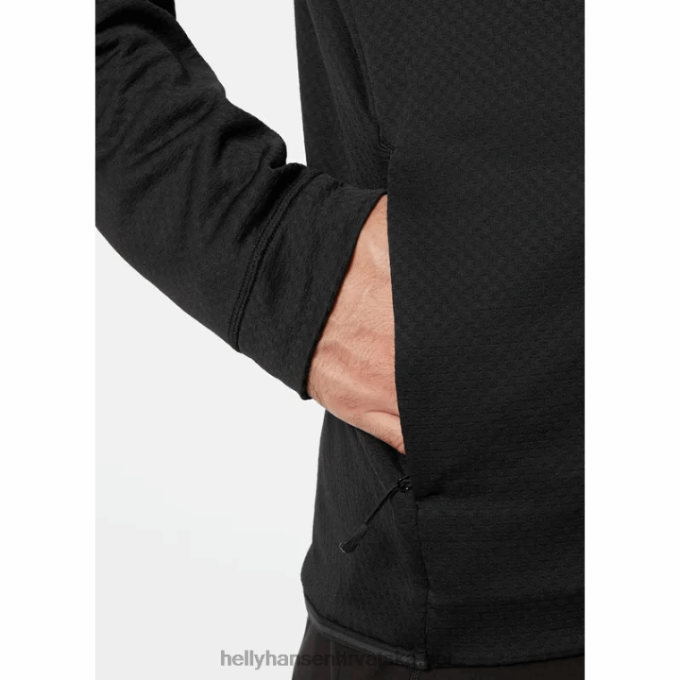 J0HV537 muški brzi srednji sloj muškarci Helly-Hansen crno