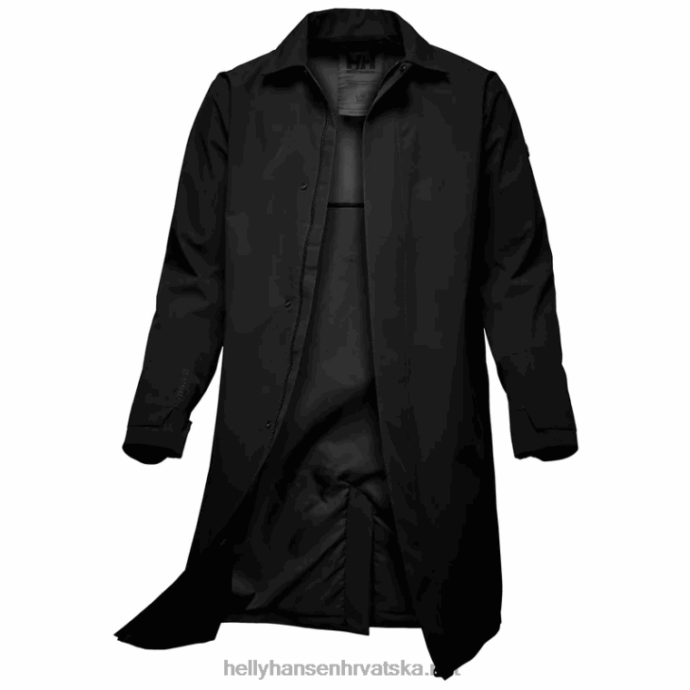 J0HV252 muška kabanica vika muškarci Helly-Hansen crno