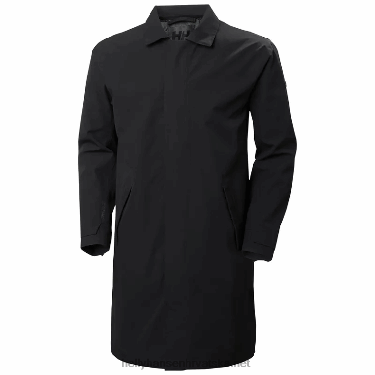 J0HV252 muška kabanica vika muškarci Helly-Hansen crno