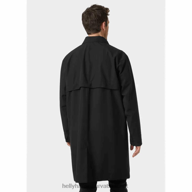 J0HV252 muška kabanica vika muškarci Helly-Hansen crno