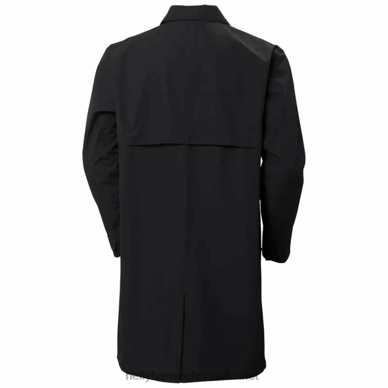 J0HV252 muška kabanica vika muškarci Helly-Hansen crno