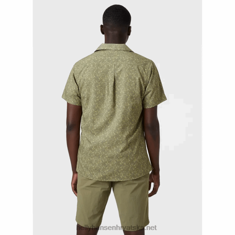 J0HV1015 muška oya reciklirana košulja muškarci Helly-Hansen najtamniji spr