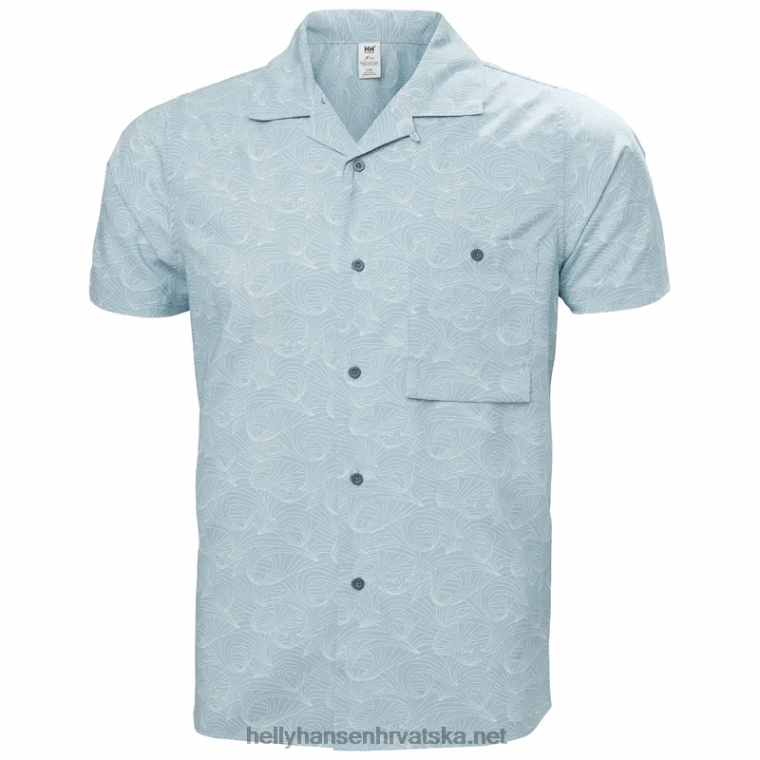 J0HV1016 muška oya reciklirana košulja muškarci Helly-Hansen lav zelena h