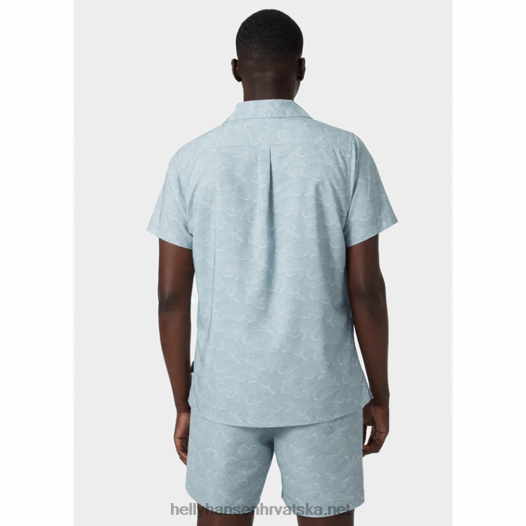 J0HV1016 muška oya reciklirana košulja muškarci Helly-Hansen lav zelena h