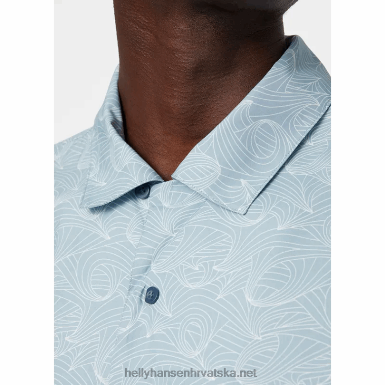 J0HV1016 muška oya reciklirana košulja muškarci Helly-Hansen lav zelena h