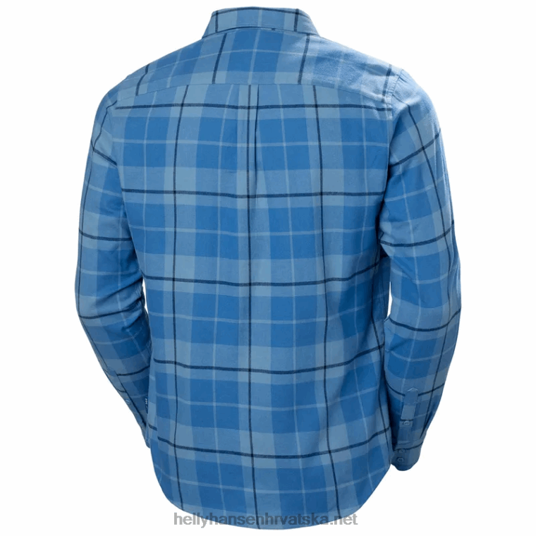 J0HV1022 muška lokka košulja od organskog flanela muškarci Helly-Hansen najtamniji spr