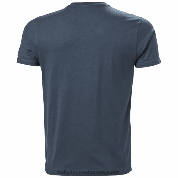 J0HV831 muška rwb grafička majica muškarci Helly-Hansen Crvena