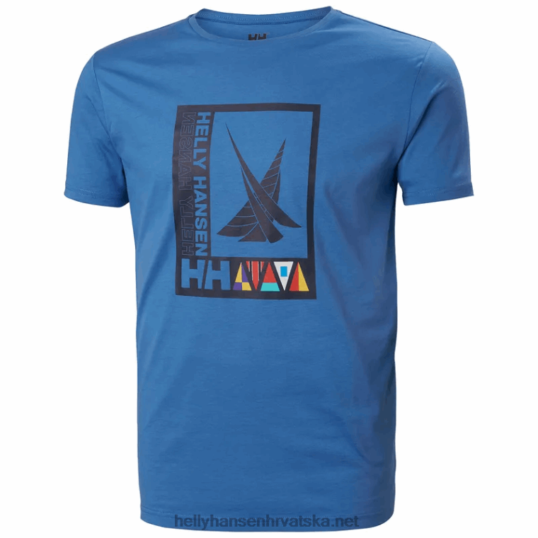 J0HV834 muška majica shoreline 2.0 muškarci Helly-Hansen močvarna jagoda