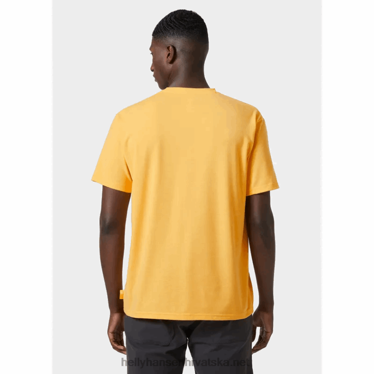 J0HV840 muška skog reciklirana grafička majica muškarci Helly-Hansen mornarica