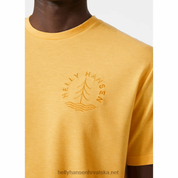 J0HV840 muška skog reciklirana grafička majica muškarci Helly-Hansen mornarica