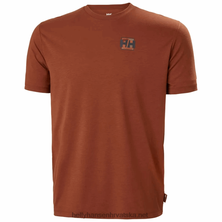 J0HV841 muška skog reciklirana grafička majica muškarci Helly-Hansen saće m