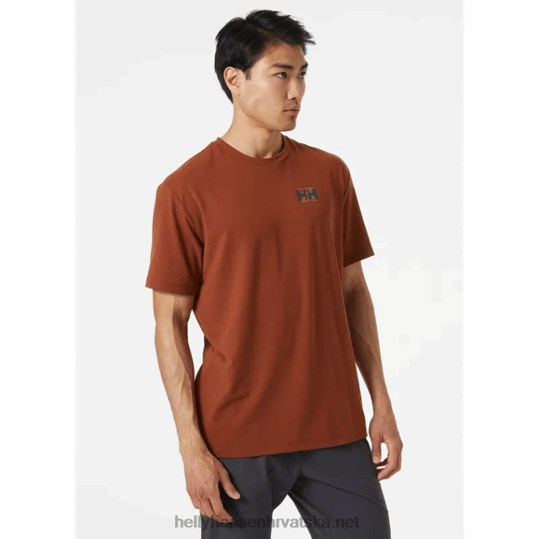 J0HV841 muška skog reciklirana grafička majica muškarci Helly-Hansen saće m