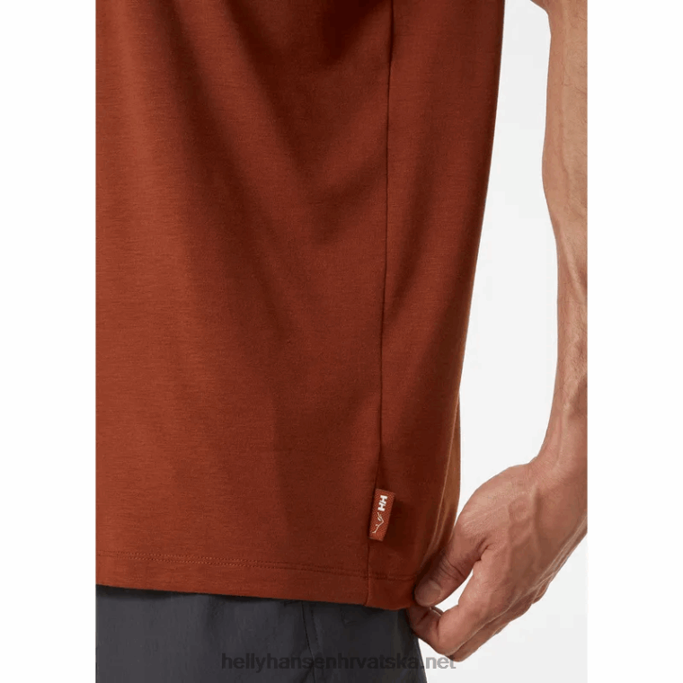 J0HV841 muška skog reciklirana grafička majica muškarci Helly-Hansen saće m