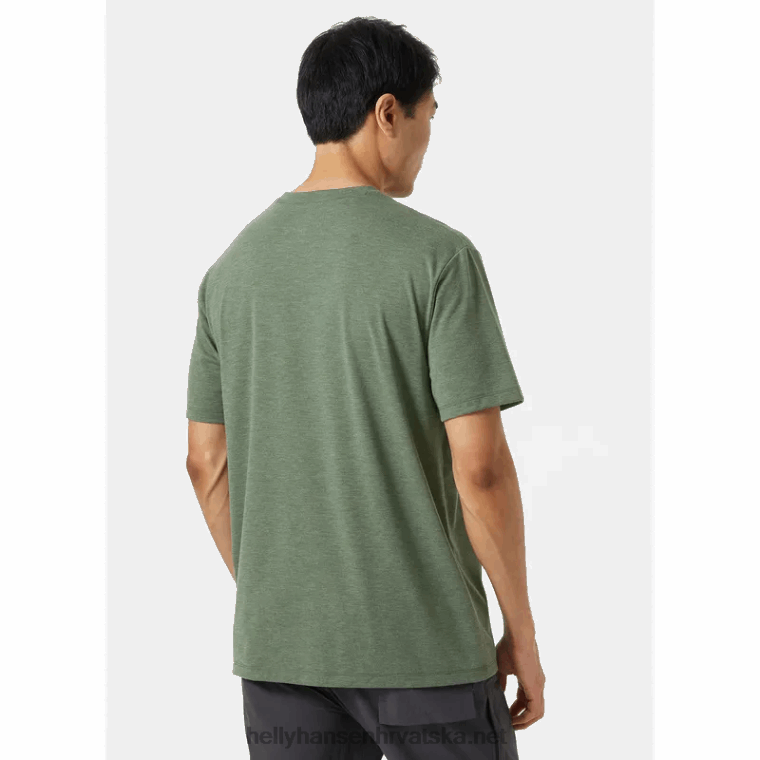 J0HV844 muška skog reciklirana grafička majica muškarci Helly-Hansen snijeg