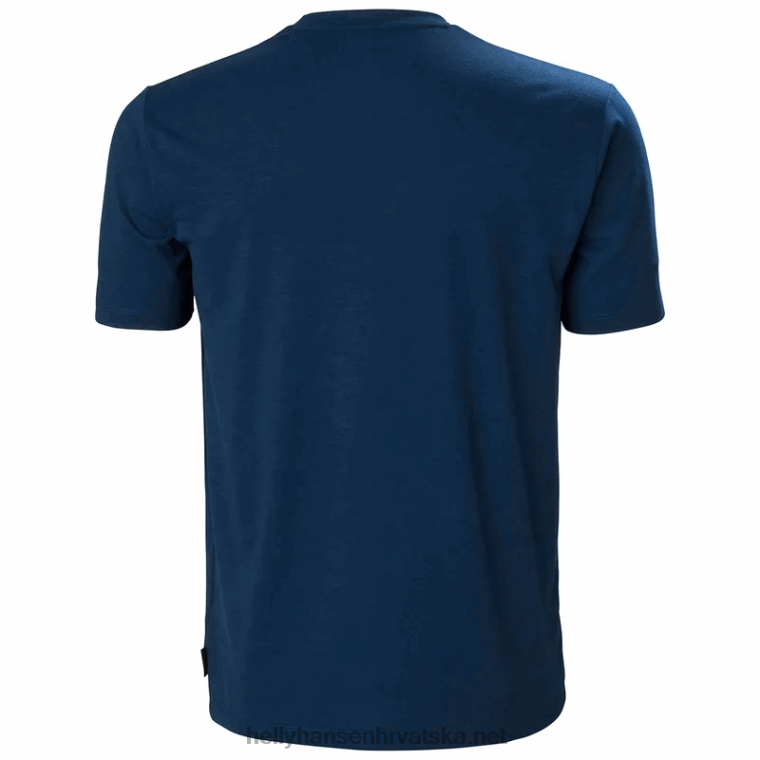 J0HV845 muška skog reciklirana grafička majica muškarci Helly-Hansen smreka mela