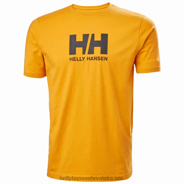 J0HV856 muška majica s logotipom hh muškarci Helly-Hansen ebanovina melan