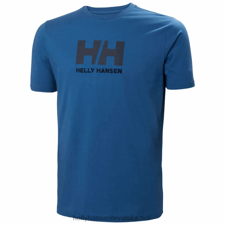 J0HV857 muška majica s logotipom hh muškarci Helly-Hansen močvarna jagoda