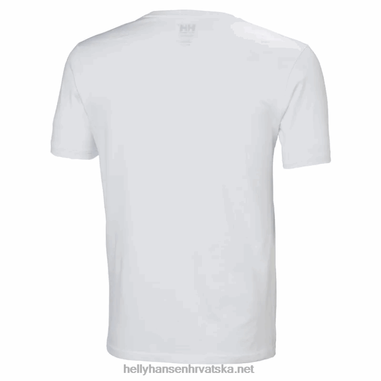 J0HV862 muška majica s logotipom hh muškarci Helly-Hansen bijela