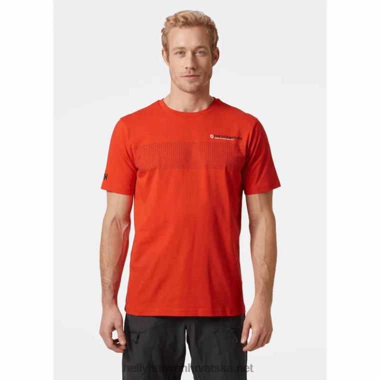 J0HV875 muška majica the ocean race muškarci Helly-Hansen mornarica v