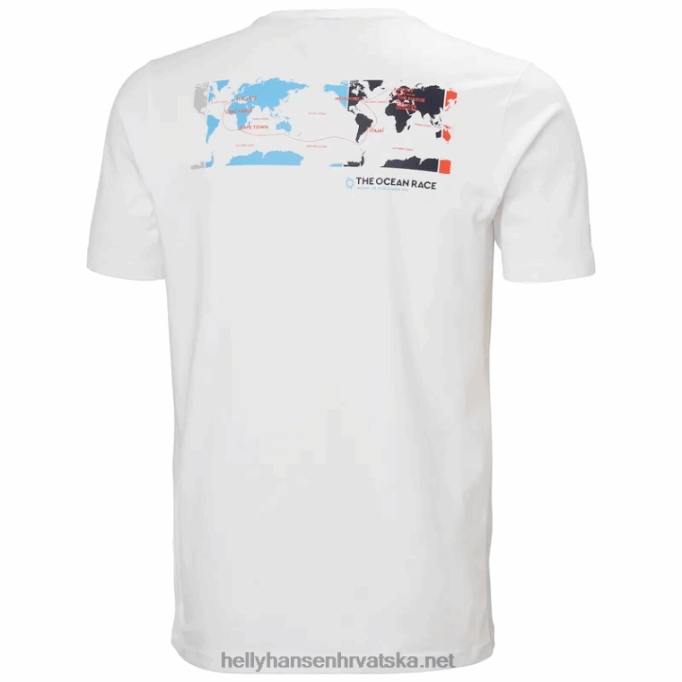 J0HV876 muška majica the ocean race muškarci Helly-Hansen cherry toma