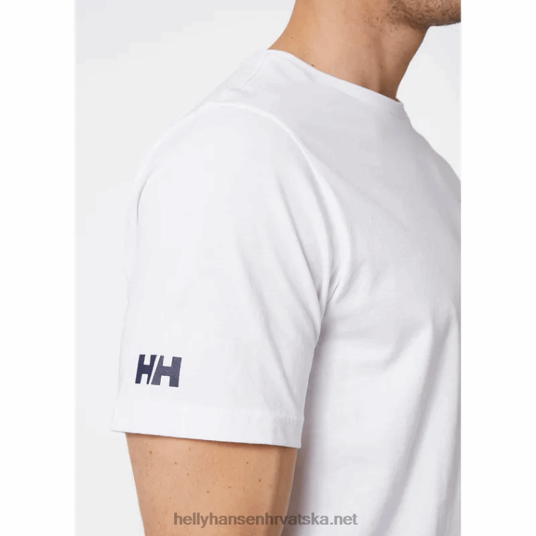 J0HV876 muška majica the ocean race muškarci Helly-Hansen cherry toma