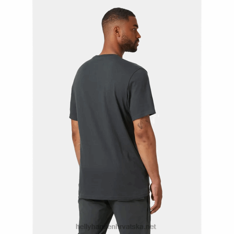 J0HV886 muška nord grafička majica muškarci Helly-Hansen bijela