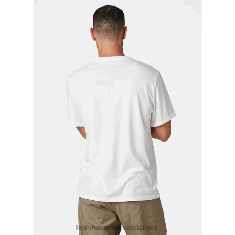 J0HV887 muška nord grafička majica muškarci Helly-Hansen ebanovina