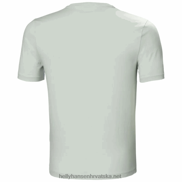 J0HV888 muška f2f majica od organskog pamuka muškarci Helly-Hansen bijela