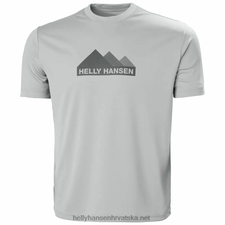 J0HV896 muška hh tech grafička majica muškarci Helly-Hansen patrolni oran