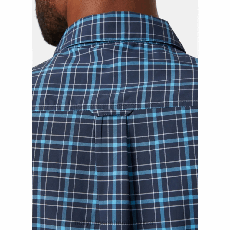 J0HV908 muška fjord brzosušeća košulja kratkih rukava 2.0 muškarci Helly-Hansen bijela