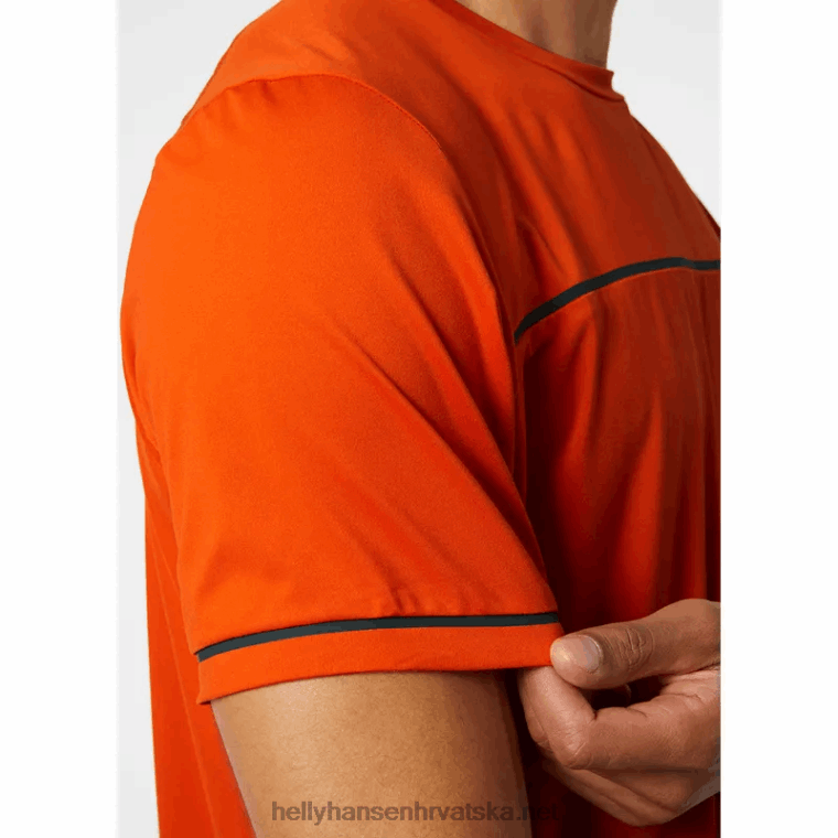 J0HV914 muška brzosušeća majica hp ocean muškarci Helly-Hansen bijela