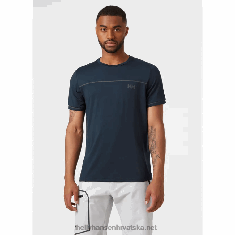 J0HV916 muška brzosušeća majica hp ocean muškarci Helly-Hansen bijela