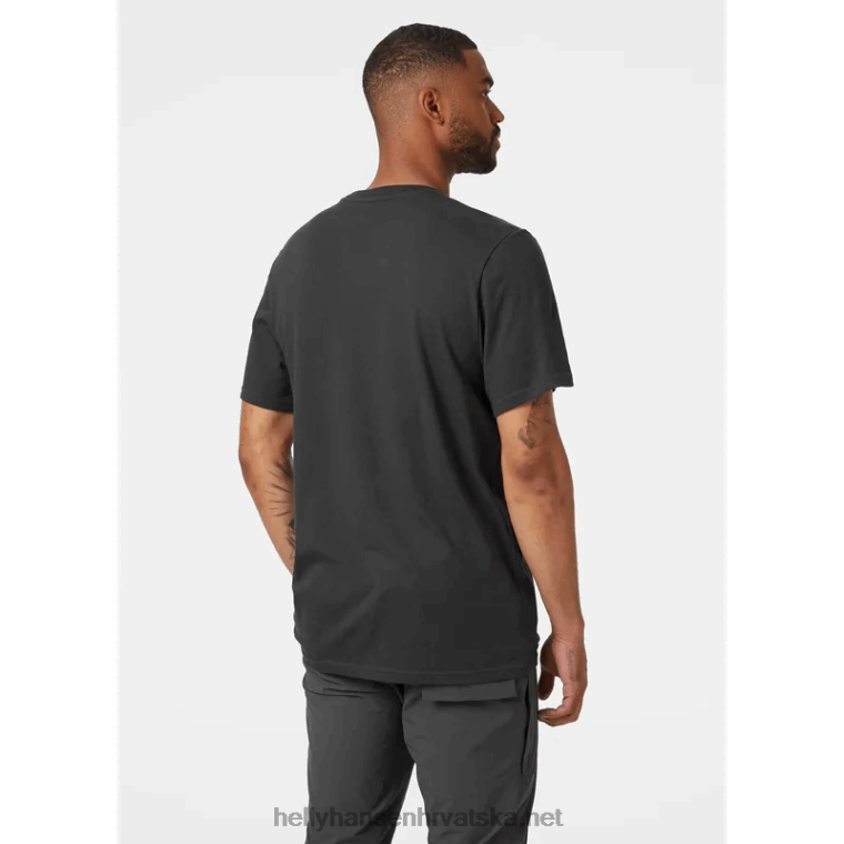 J0HV919 muška nord grafička hh majica muškarci Helly-Hansen bijela