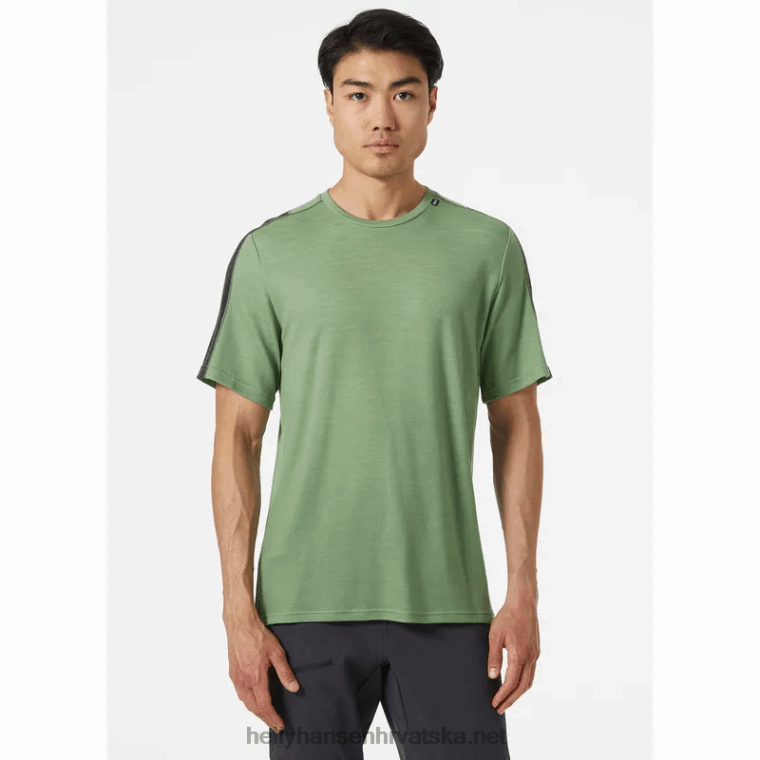 J0HV921 muška lifa merino lagana majica muškarci Helly-Hansen sivi melang