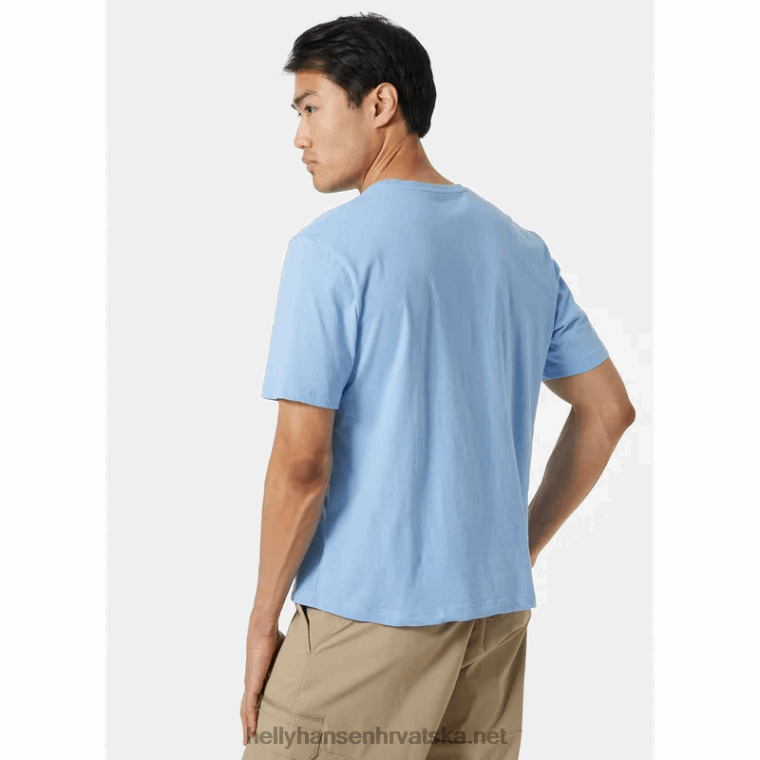 J0HV924 f2f majica od organskog pamuka 2.0 muškarci Helly-Hansen medovina