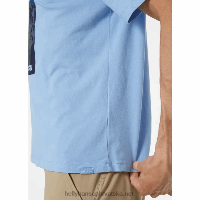 J0HV924 f2f majica od organskog pamuka 2.0 muškarci Helly-Hansen medovina