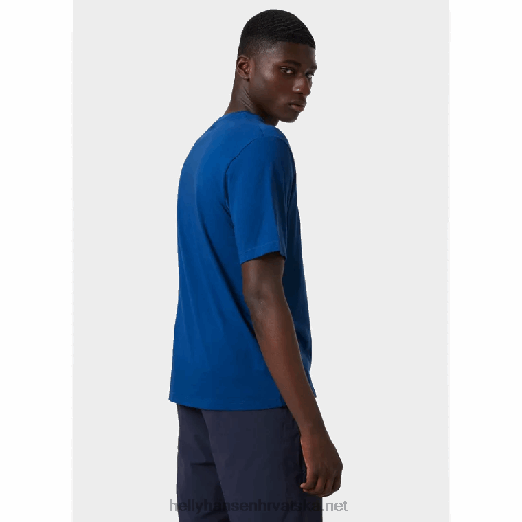 J0HV926 f2f majica od organskog pamuka 2.0 muškarci Helly-Hansen žad