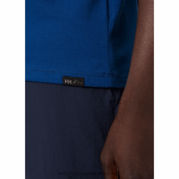 J0HV926 f2f majica od organskog pamuka 2.0 muškarci Helly-Hansen žad