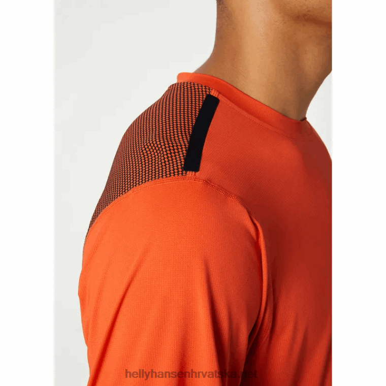 J0HV933 muška tech trail majica muškarci Helly-Hansen azurit