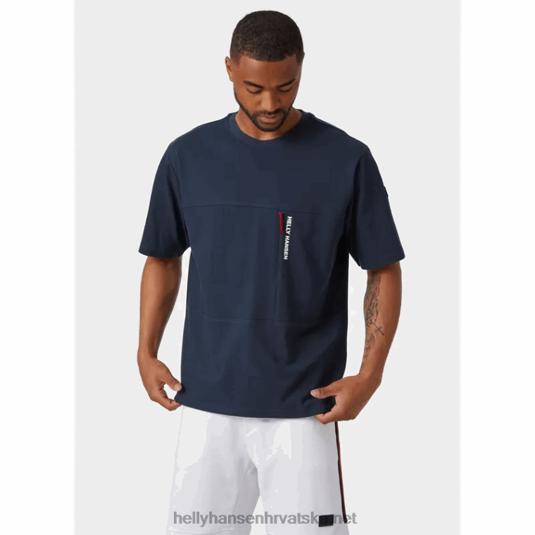 J0HV944 muška rwb pike majica muškarci Helly-Hansen Crvena