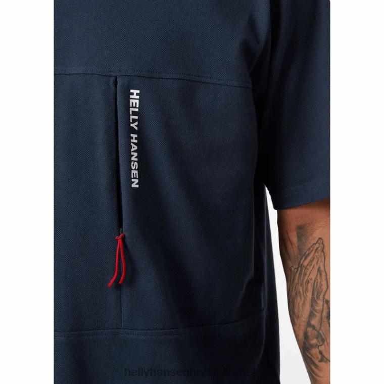 J0HV944 muška rwb pike majica muškarci Helly-Hansen Crvena