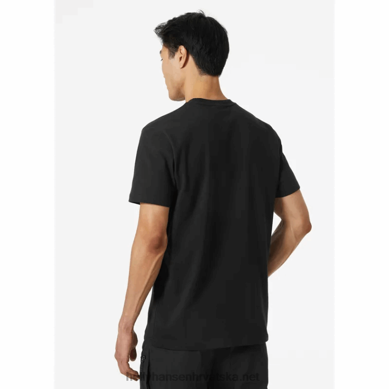 J0HV948 muška pamučna majica Move muškarci Helly-Hansen bijela