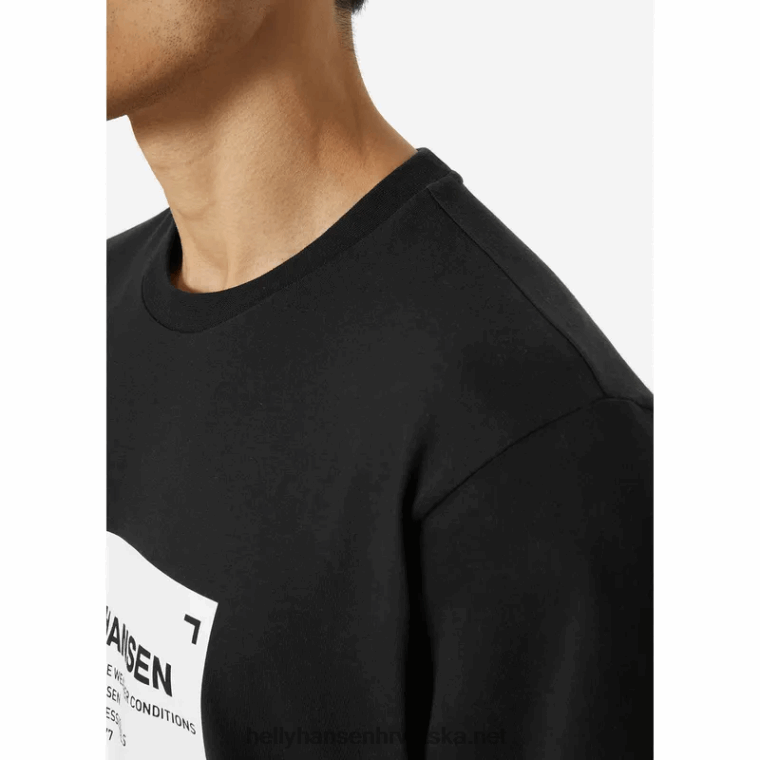 J0HV948 muška pamučna majica Move muškarci Helly-Hansen bijela