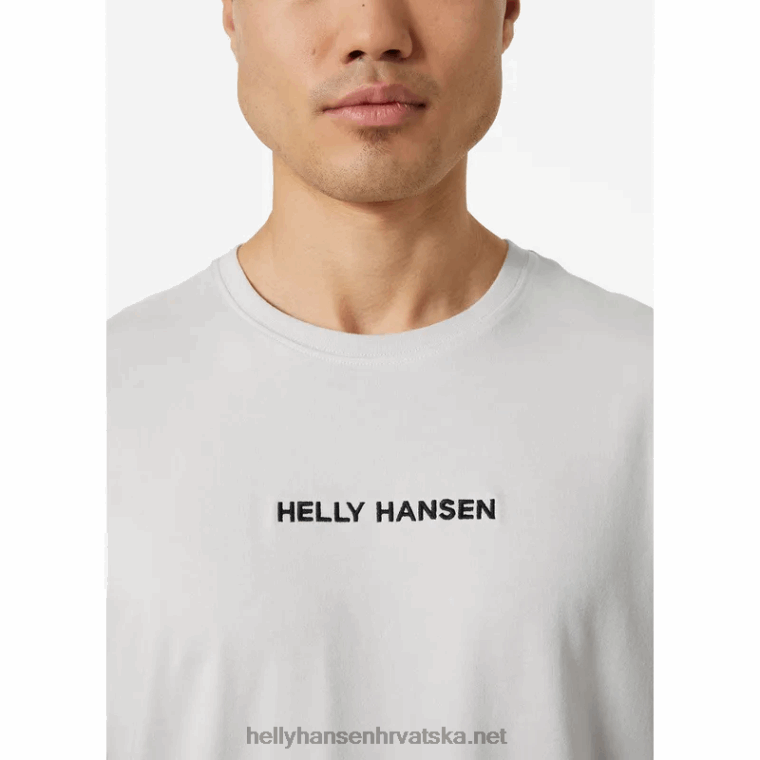 J0HV951 muška majica s osnovnim grafičkim motivima muškarci Helly-Hansen lilatech