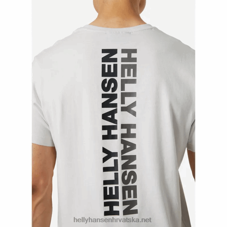 J0HV951 muška majica s osnovnim grafičkim motivima muškarci Helly-Hansen lilatech