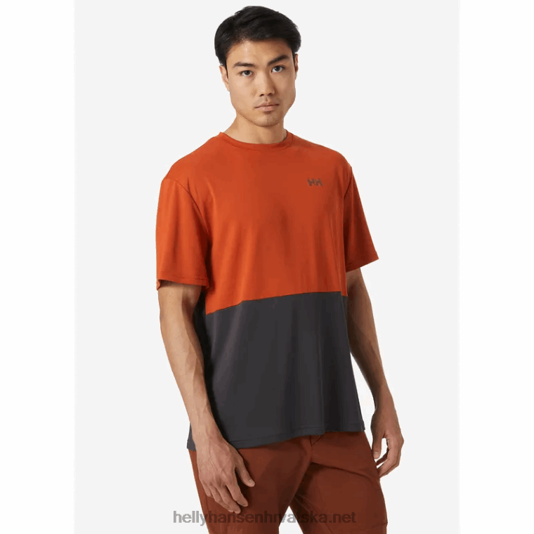 J0HV953 muška hh lifa active solen opuštena majica muškarci Helly-Hansen crno