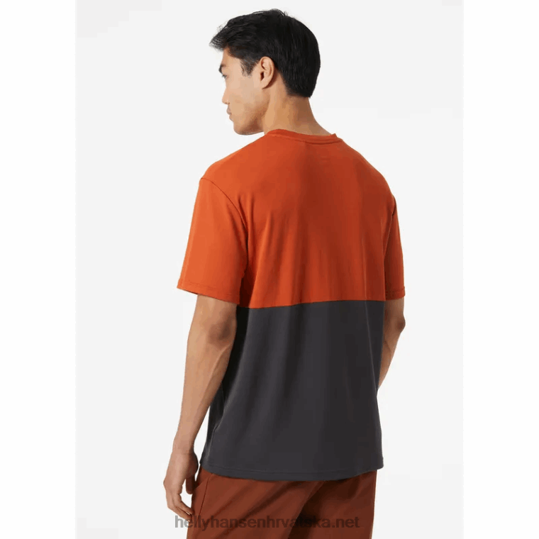 J0HV953 muška hh lifa active solen opuštena majica muškarci Helly-Hansen crno