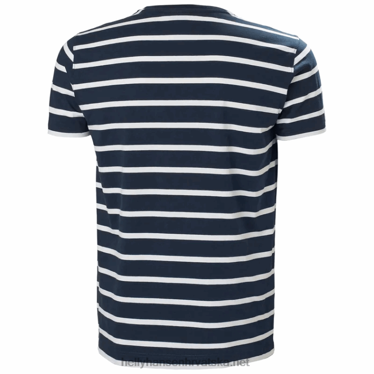 J0HV957 muška majica kratkih rukava Newport od organskog pamuka muškarci Helly-Hansen snijeg